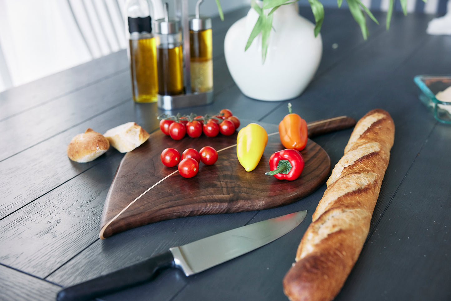 Serving Board "Leaf Harmony"